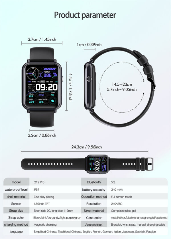 Smart waterproof watch - Image 6